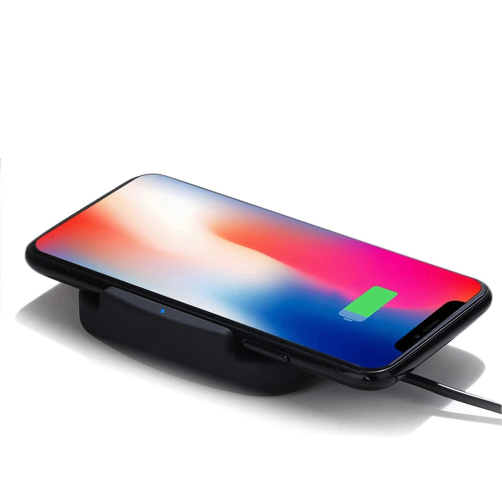 Portable Foldable Mini Fast Wireless Charger Stand Holder Intelligent Recognition Qi