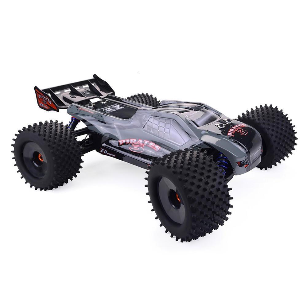 2.4G 4WD 80km/h 120A ESC Brushless RC Car Full Scale Electric Truggy RTR Model