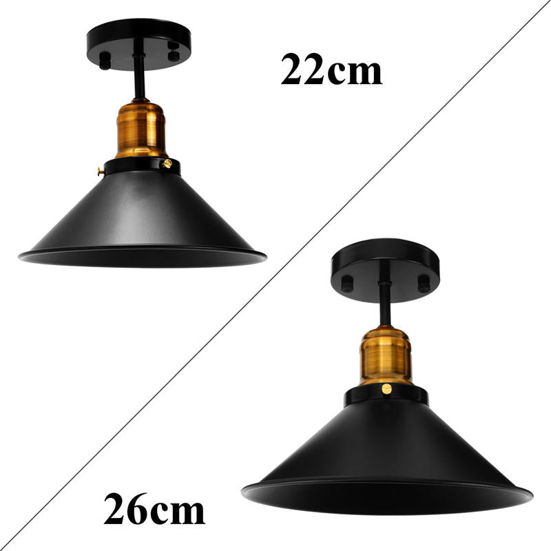 Vintage Industrial Chandeliers Hanging Ceiling Light Pendant Light Shade Fixture
