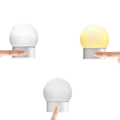 Night Light 650mAh LED 5W USB Charging Portable Light Bulb Touch Control Night Light