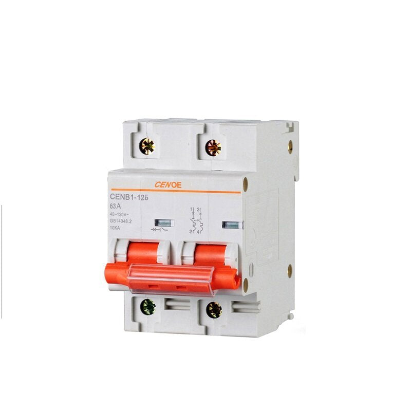 Solar Mini Circuit Breakers MCB Breakers with Short-circuit and Overload Protection Have1000V 10A 16A 25A 32A 40A 50A 63A
