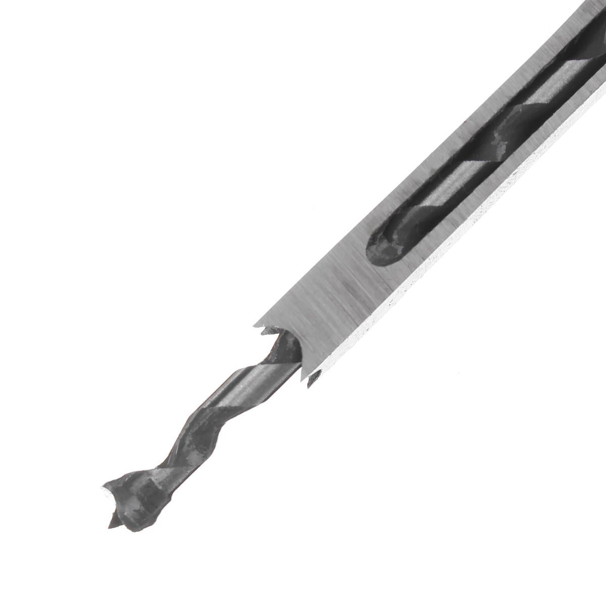 11pcs 6-19mm Woodworking Drill Bit Square Hole Chisel Mortising Kit Tenon Wood Tool