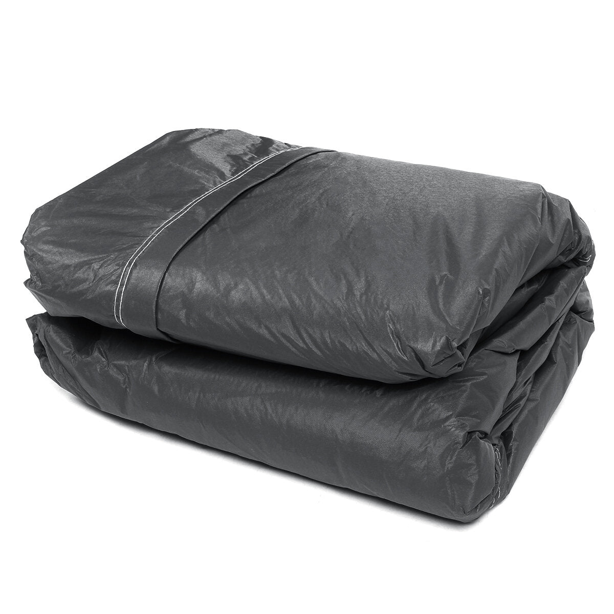 2-layer Sedan Full Car Cover Waterproof Dustproof Rainproof And Cotton Jersey With 6 Reflective Strips 490cm XL