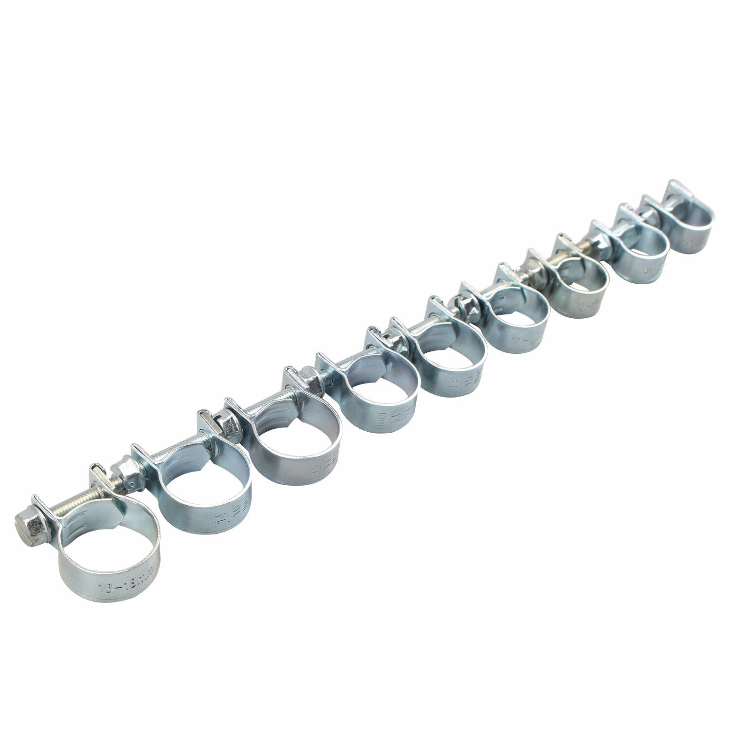 135Pcs Hose Clamps Clips For Silicone Turbo Pipe Hose Coupler Fastener Pipe Clip Assortment Kit