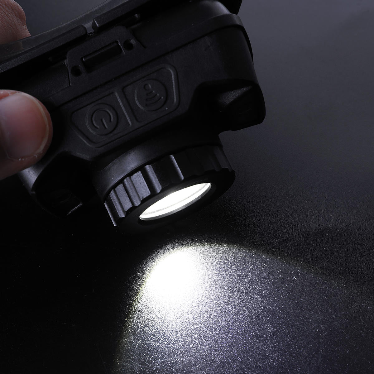 500LM LED Motion Sensor Headlamp 5Modes IPX6 RechargeableLightweight Flashlight Super Bright Waterproof Mini Head Torch