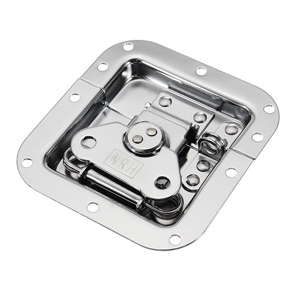 Twist Butterfly Draw Latch Rotary Turn Cold Rolled Silver Recessed