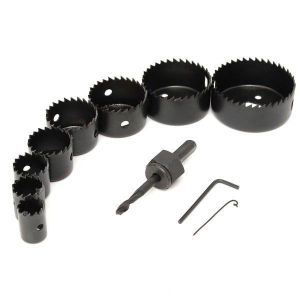 8 In 1 19-64mm Hole Saw Cutter Woodwork Drill Bit