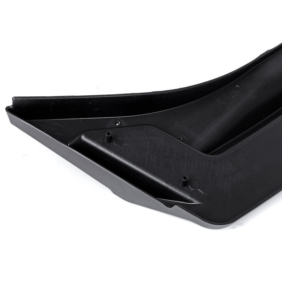 3Pcs Matte Black Car Front Bumper Splitter Lip Diffuser Body Kit Spoiler Guard Protection