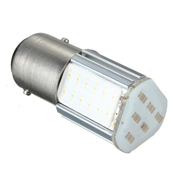 12V Red Four COB LED Brake Turn Signal Rear Light Car Bulb Lamp