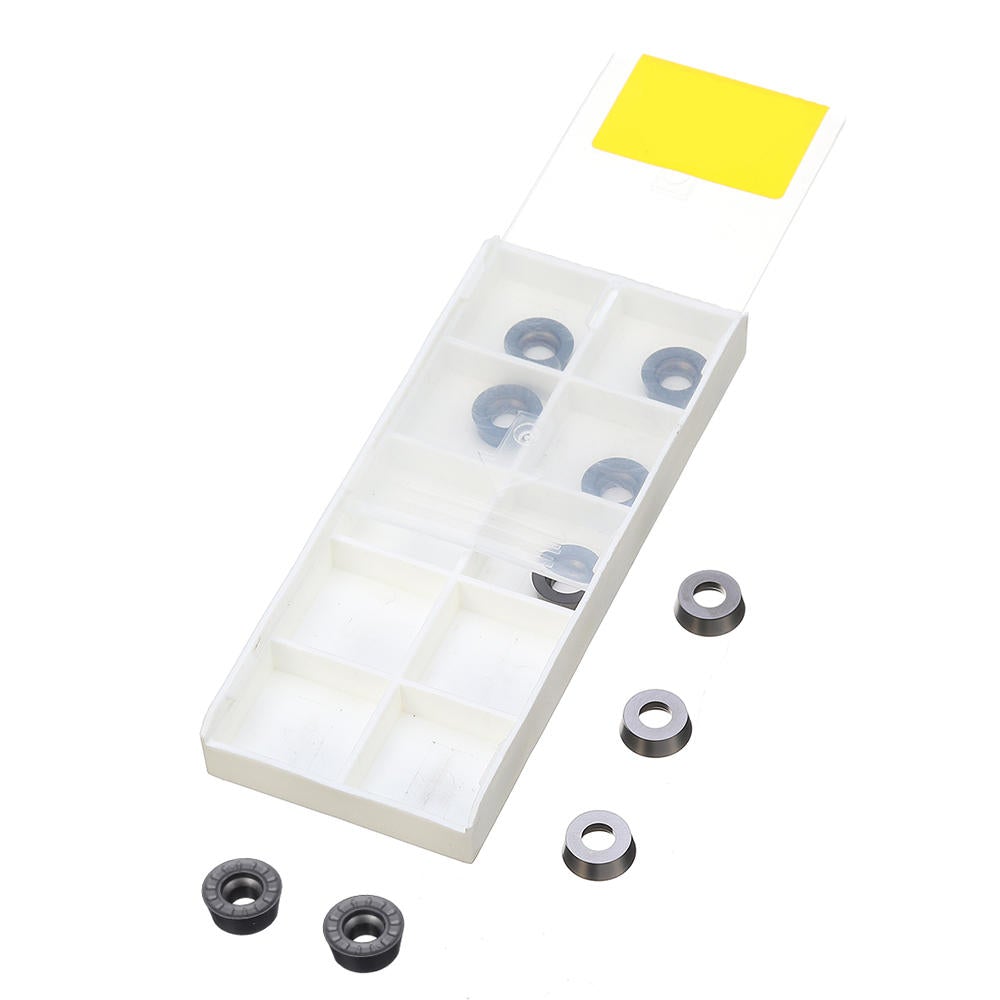 10pcs Carbide Insert For Face Mill Cutter CNC Turning Tool
