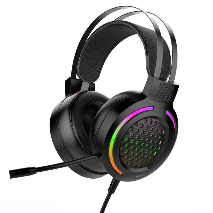 Gaming Headset 7.1 Surround Sound USB 3.5mm Wired RGB Light Gaming Headphones With Microphone For Tablet PC for PS4 Gamer