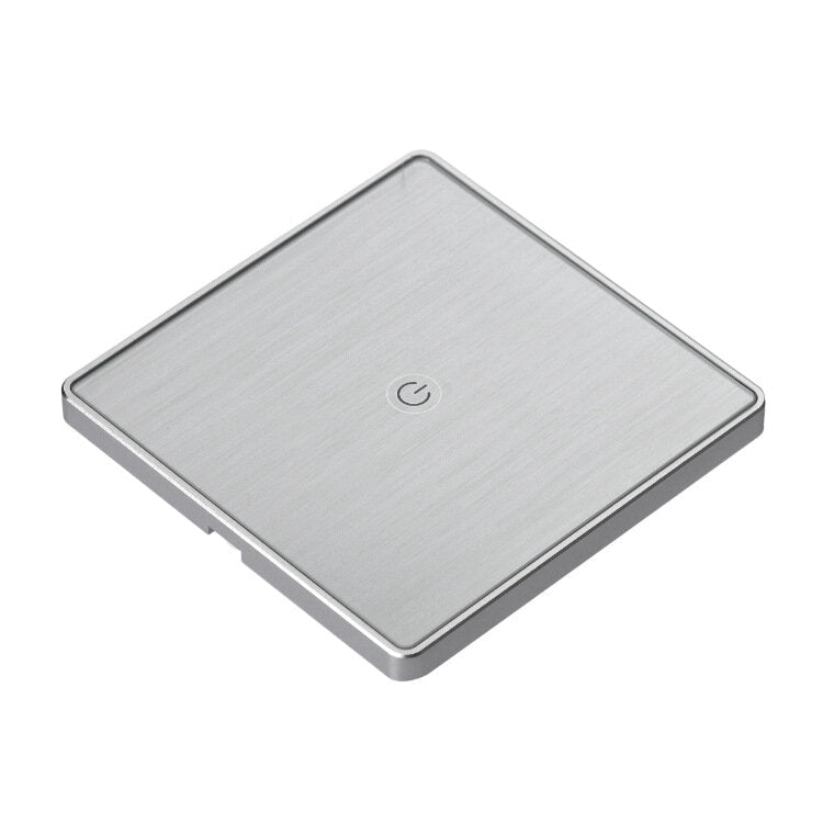 EU Standard 1/2/3 Gang Metal Frame Smart Switch Remote Control Light Switch Work with Alexa Google Home