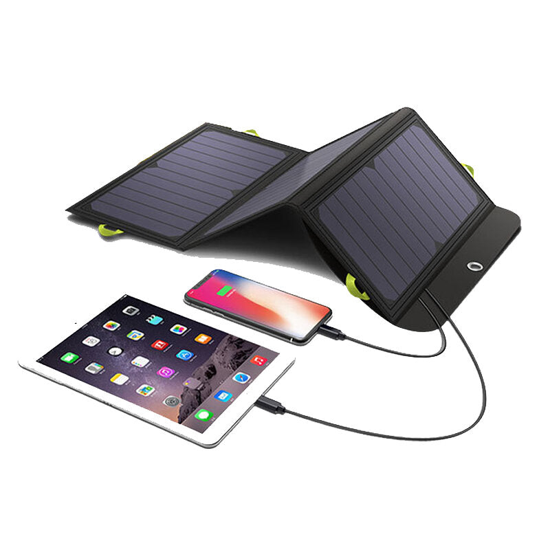 5V 15W Solar Charger with 10000mAh Battery 3 USB Ports PD 18W Fast Charge SunPower Solar Panel Power Bank For Outdoor Camping