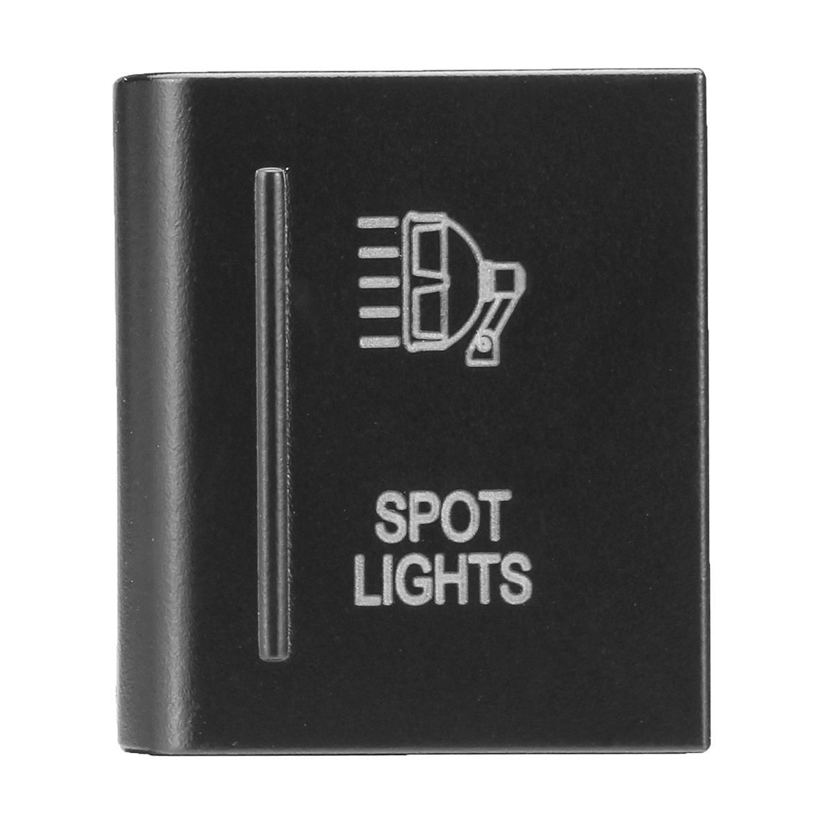 For VW Amarok Amrok Pickup LEFT Push Button Switch Red Spot/Driving Light LED Light Bar On-Off Switch DC 12V 3A