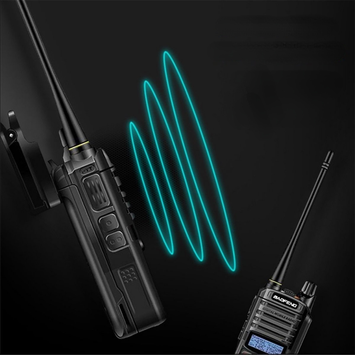 Two Way Radio VHF UHF Walkie Talkie Waterproof for CB Ham