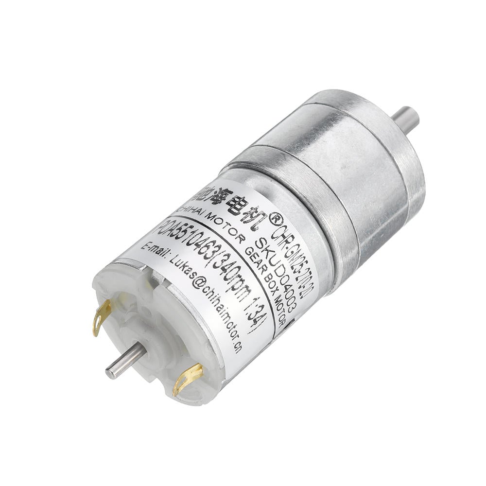 DC 7.4V 340rpm 550rpm Reduction Motor DC Geared Motor