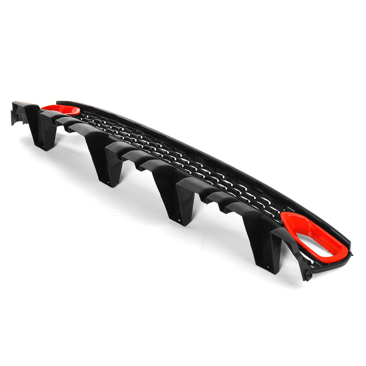 RED Upper Grille with Bezels Dual Inlets For Dodge Charger SRT Scat