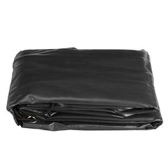 600D Trailer Cover Heavy Duty PVC Waterproof Windproof Dust Protector With Rubber Belt 120-140 cm