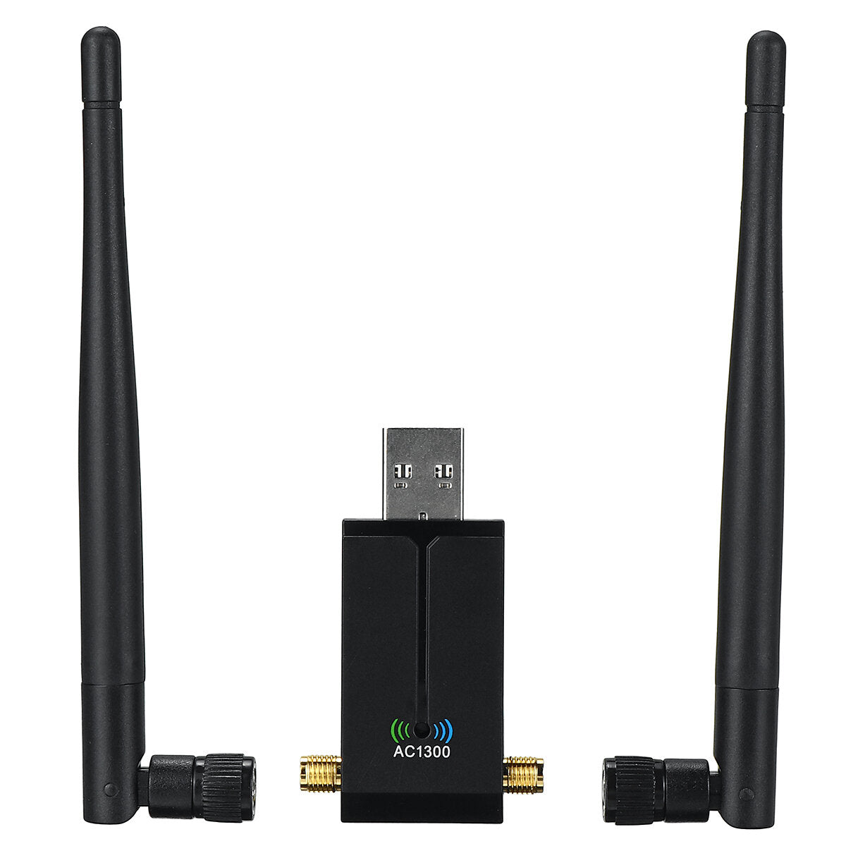1300M Wireless Network Card USB3.0 Wifi Adapter Dual-band 2.4G/5G 1300Mbps W/Antenna Through the Wall Network Card WIFI Receiver Transmitter