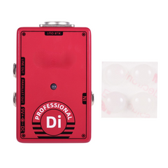 DI Box Guitar Effect Pedal with Ground Lift Switch XLR Out for Electric
