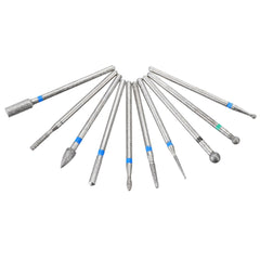 10pcs Grinding Head Polishing Drill Bits Diamond Bit for Electric Machine