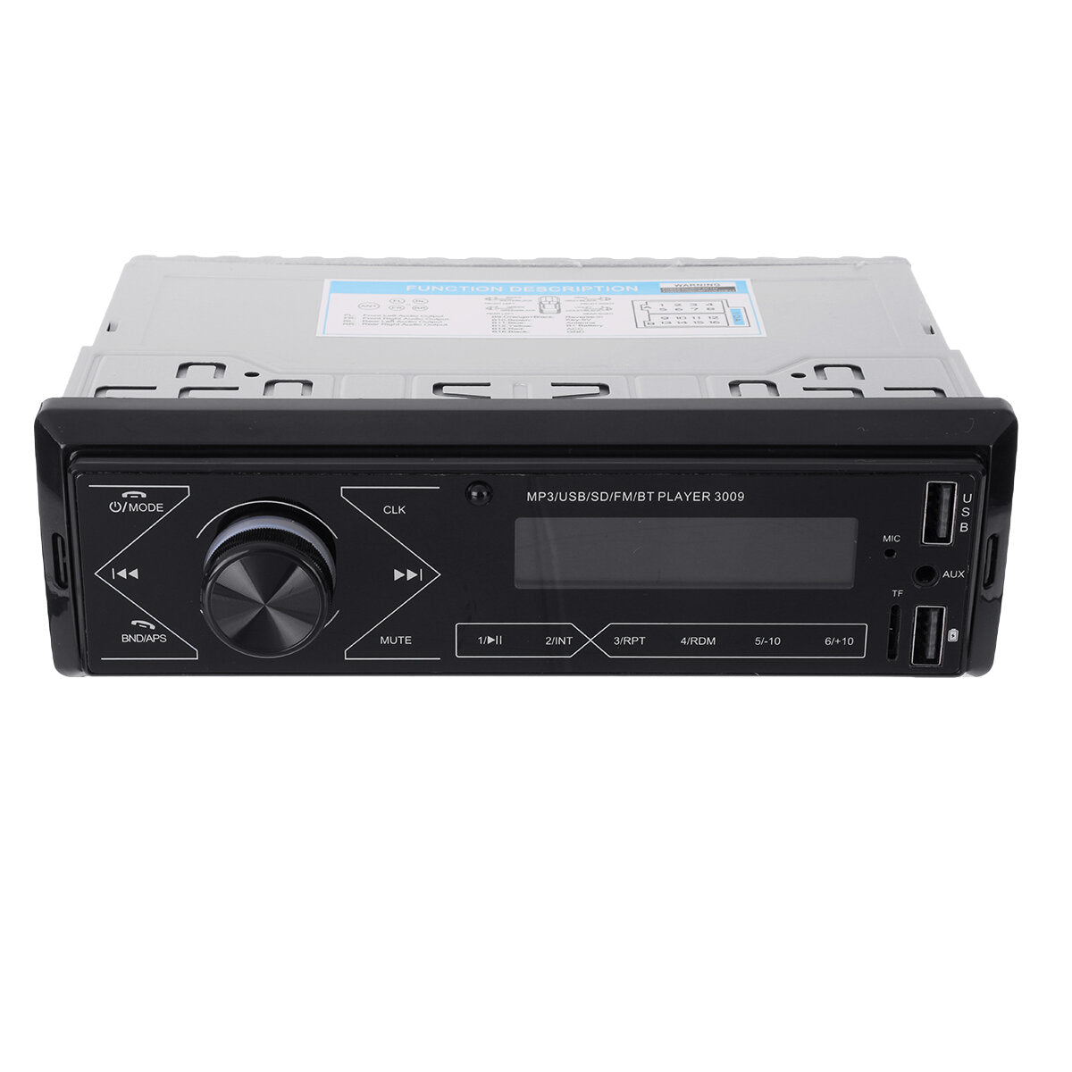 12V Touch USB Card Radio Host Truck Universal Car MP3 Bluetooth Player