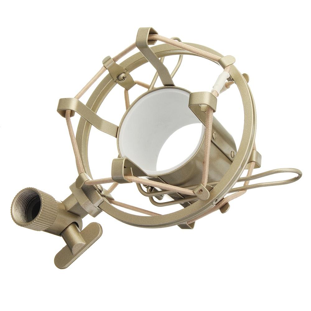 Studio Recording Condenser Microphone Metal Shock Mount for ASMR