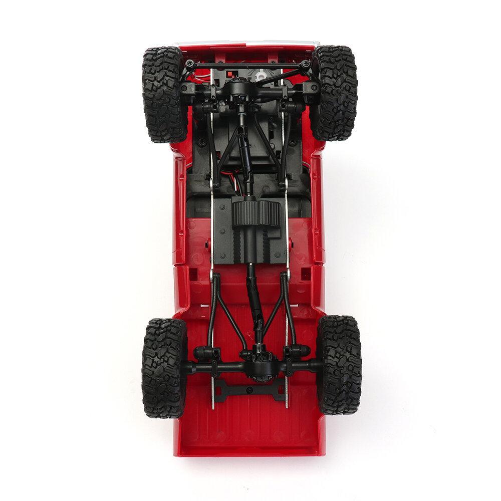RTR 4WD 2.4G Military Truck Crawler Off Road RC Car 2CH Toy