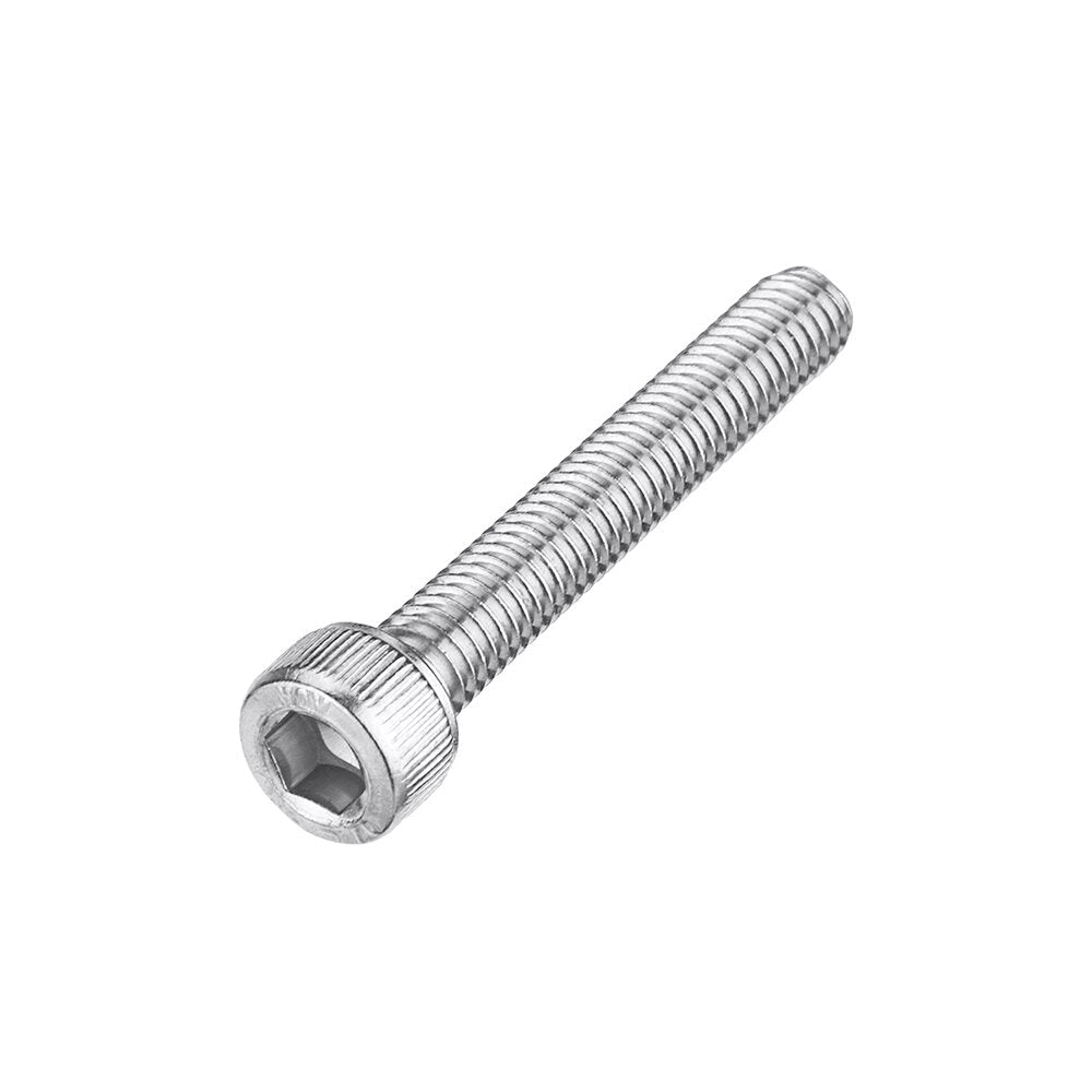 88Pcs M6 Hex Socket Cap Head Screw Bolts Assortment Set 304 Stainless Steel