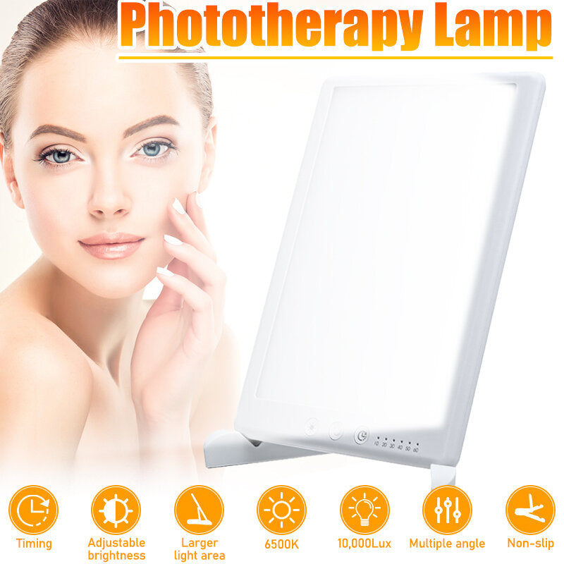Therapy Lamp Timer Brightness Adjustment Memory Function Rotatable Home Office
