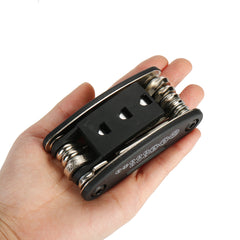 16 In 1 Multi-Function Bike Repair Tool Kit Grinding Film Torque Wrench Screwdriver