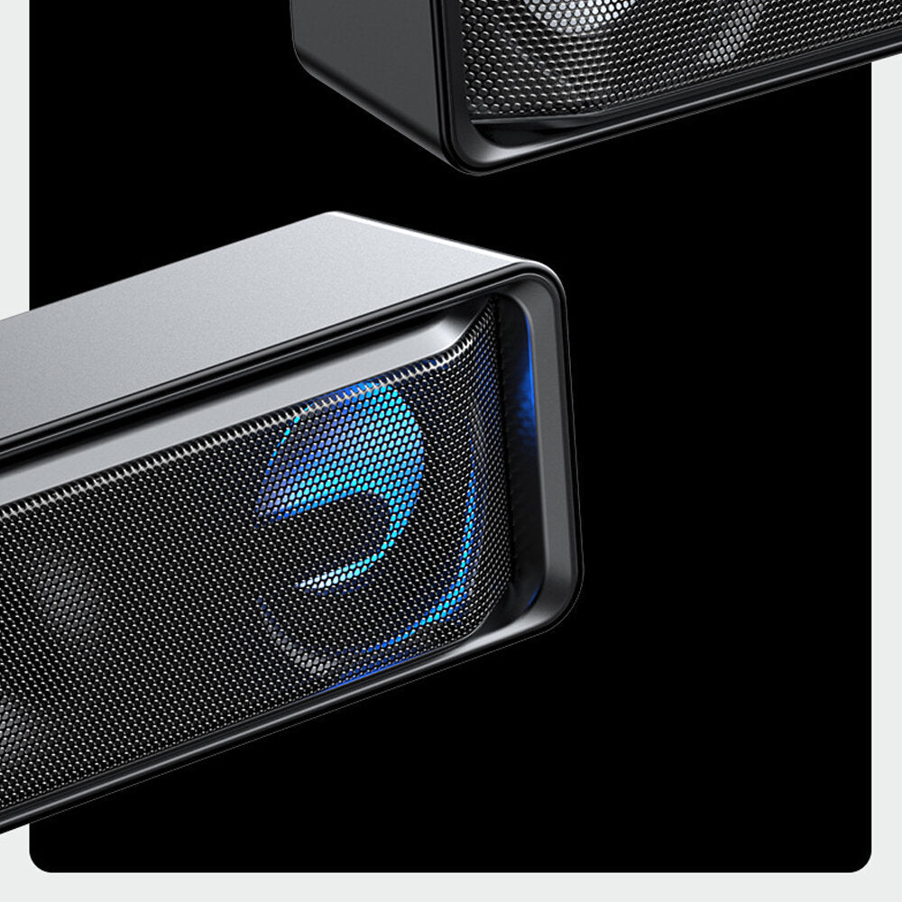 Wireless Bluetooth Computer Speaker USB Powered Wired Computer Sound Bar Mini Soundbar Speaker Subwoofer