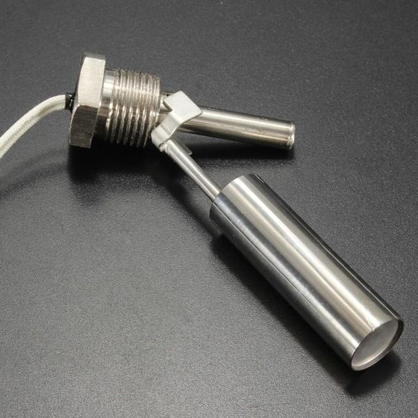 Stainless Steel 10W Liquid Water Level Sensor Horizontal Mounting Float Switch