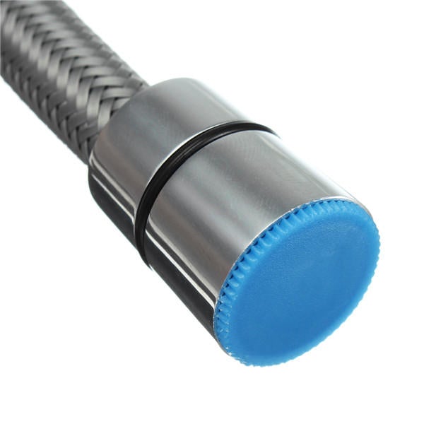1.5m Nylon Black/Grey Water Pipe Water Hose For Kitchen Pull Out Mixer Faucet Spare Part