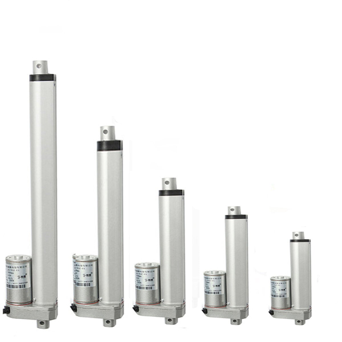 DC 12V 50-300mm 200N Stroke Tubular Motor Linear Actuator Motor