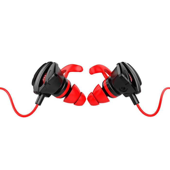 Noise Cancelling 3D Stereo In-ear Wired Control Earphone Headset Bass Gaming Earbuds with Dual mic for iPad huawei