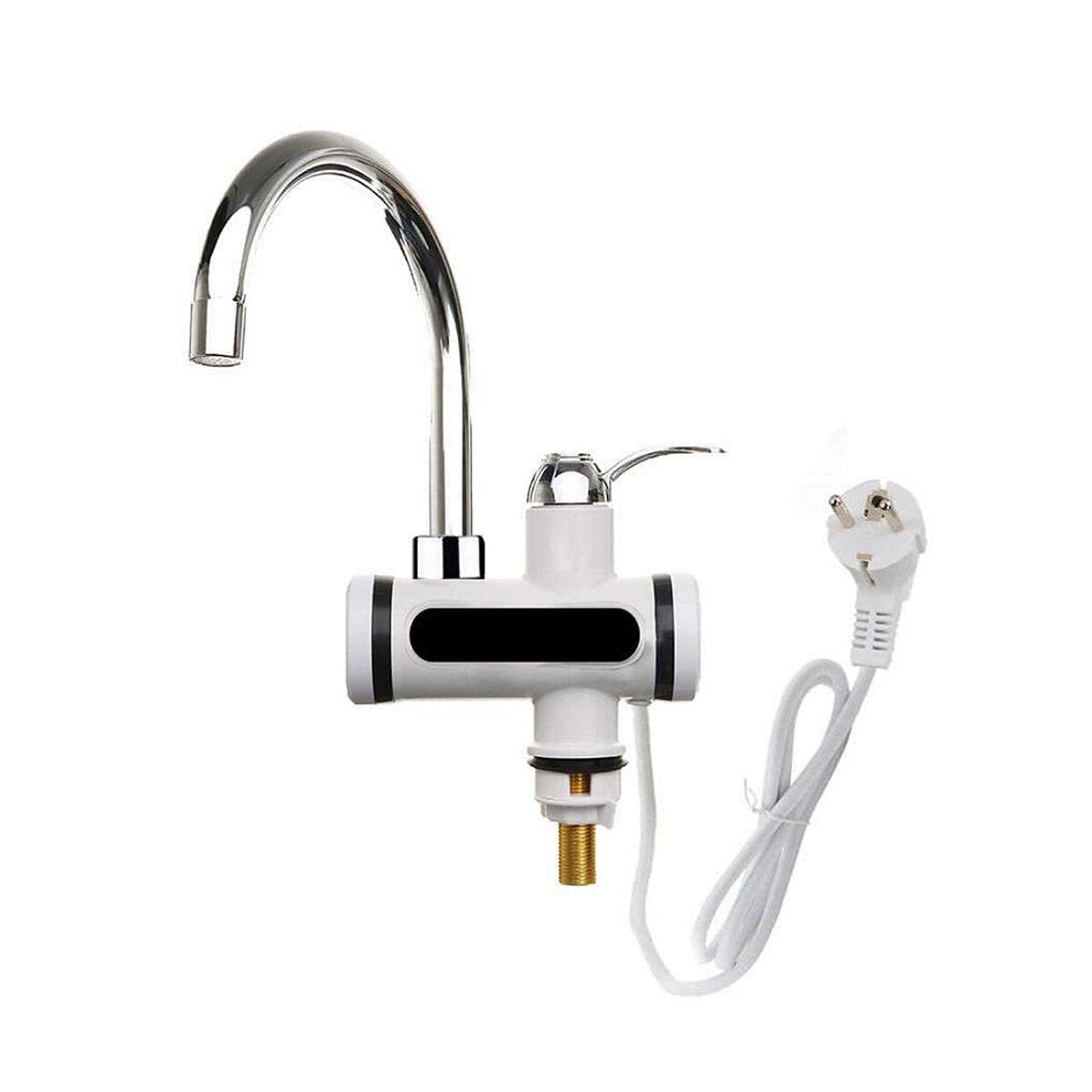 360 Electric Heater LED Tap Faucet Hot Water Bathroom Kitchen Fast Instant Heat