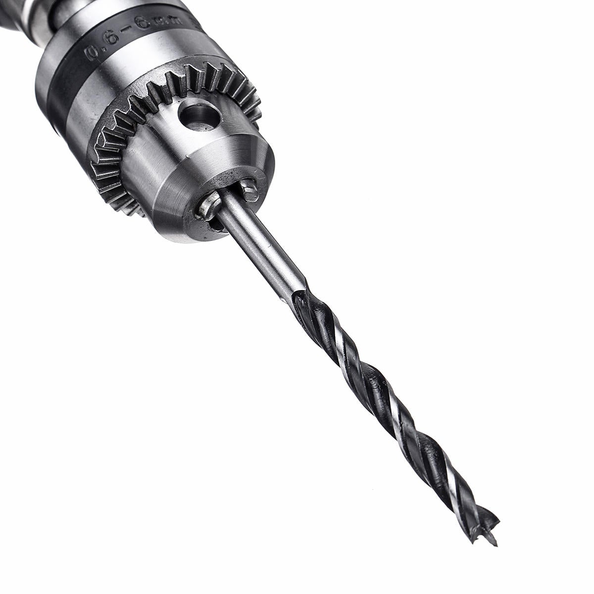 Hand Drill with Micro Twist Bit Aluminum Hand Keyless Chuck