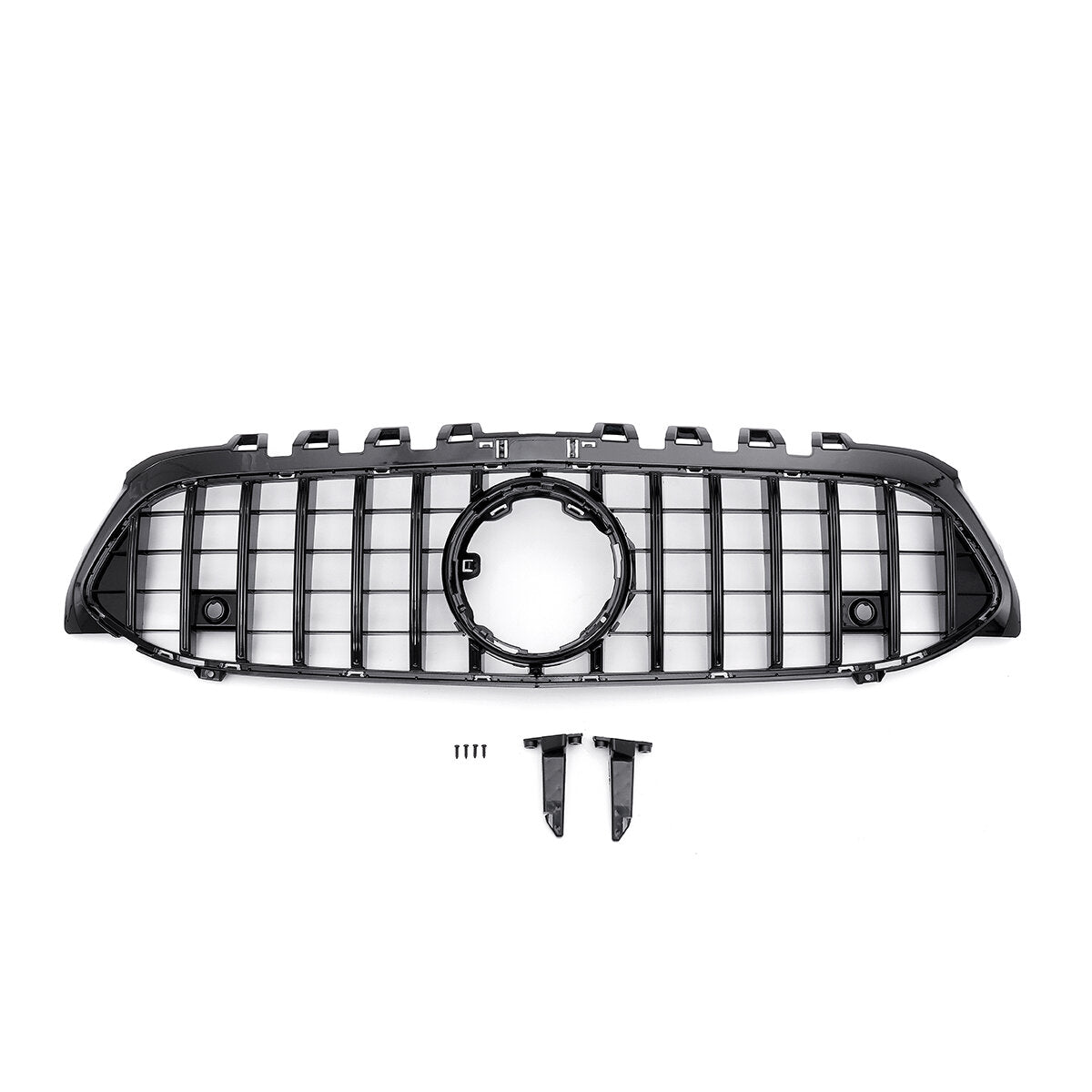 GTR Style Glossy Black Front Grill GrilleWithout Camera Low-Equipped Model