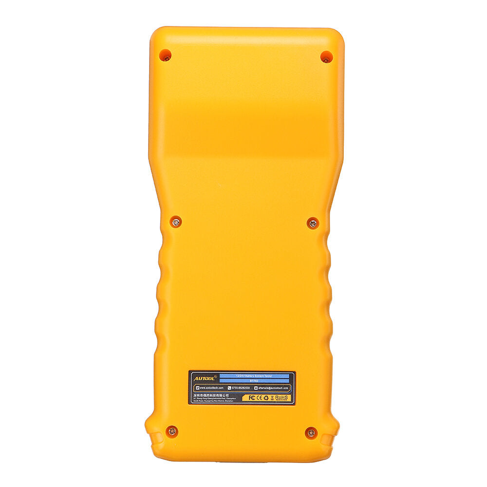 Car Battery Tester Capacity Internal Resistance Analyzer 12V Support One-click Data Printing For Auto Trucks