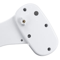 Bidet White Double-head Attachment Portable Manual Plastic Toilet