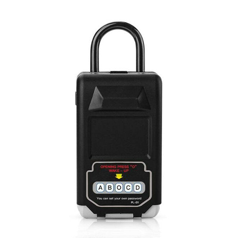 Bluetooth Password Key Box Wall Hanging Free Installation Smart Key Storage Lock Box Waterproof Dustproof For House Office Realtors Contractors