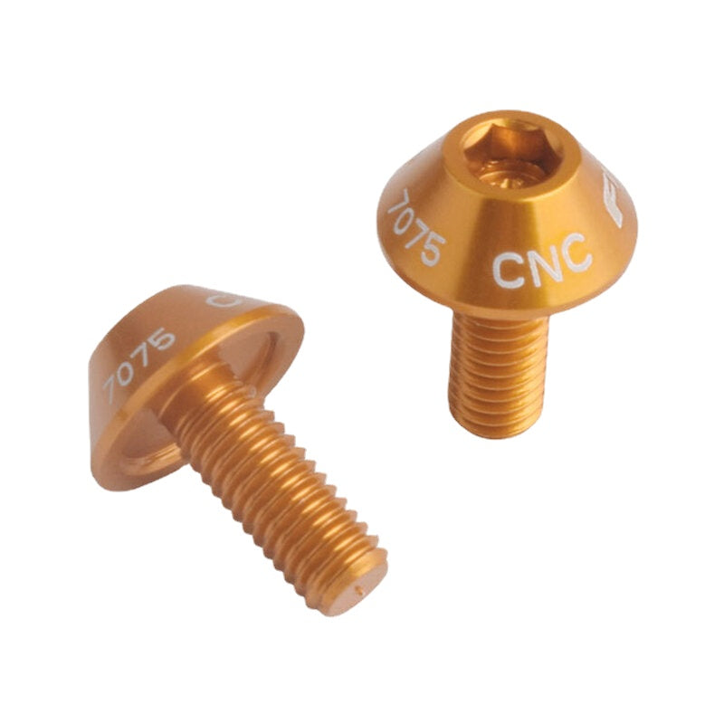 Aluminum Alloy Bike Bicycle Water Bottle Holder CNC Screw Mount Cage Bracket Screw