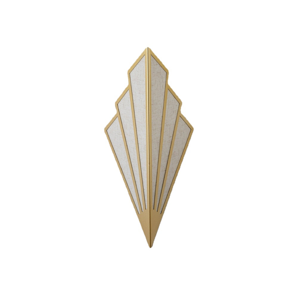 5W LED Wall Lamps Corridor Aisle Staircase Bedroom Wall Lights Hotel Bedside Lamp Fan-shaped Indoor Decoration Lighting