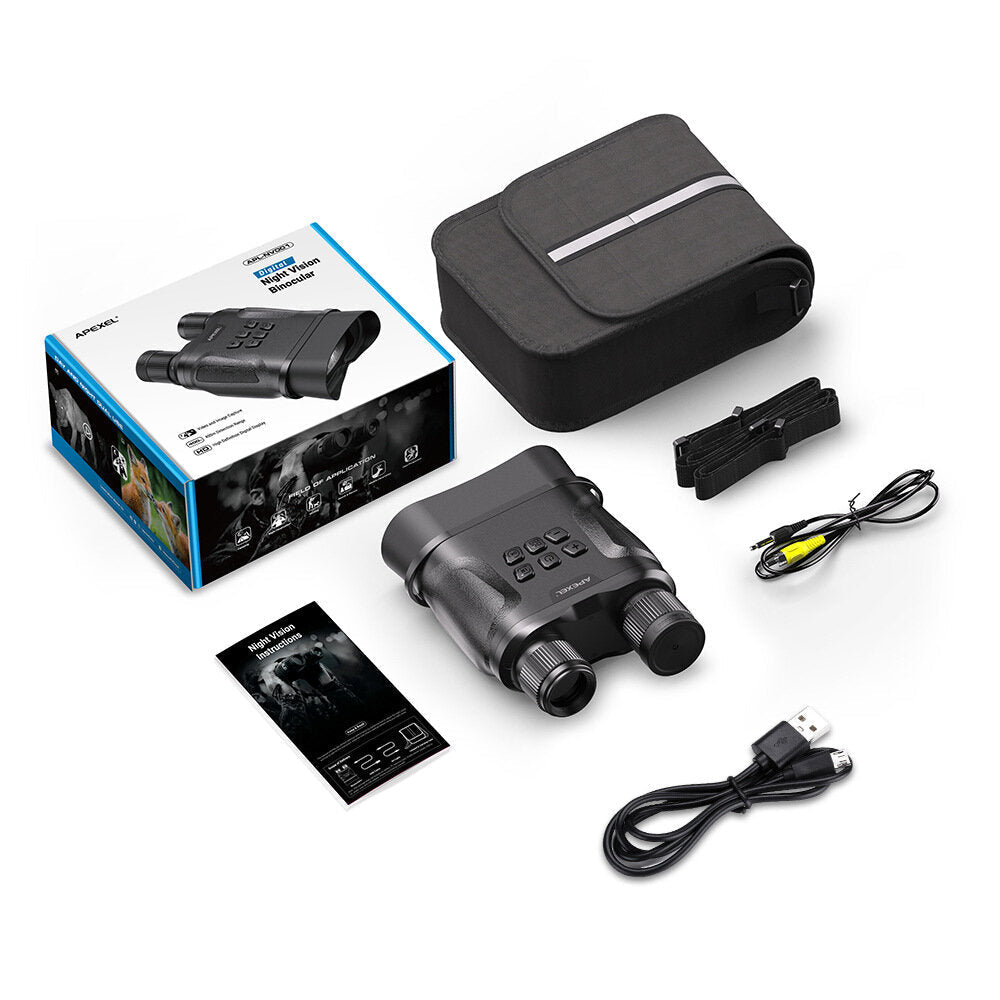 Digital Infrared Night Vision Binoculars Hunting Camera Support Video Recording Hunting Binoculars Telescope for Wildlife Photography Camping