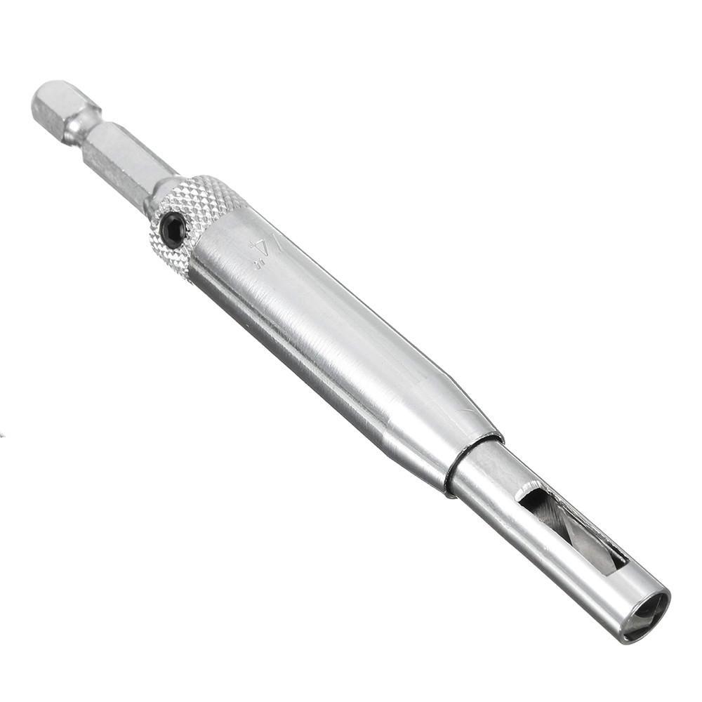 7pcs HSS Self Centering Hinge Drill Bit Door Window Cabinet Hole Puncher