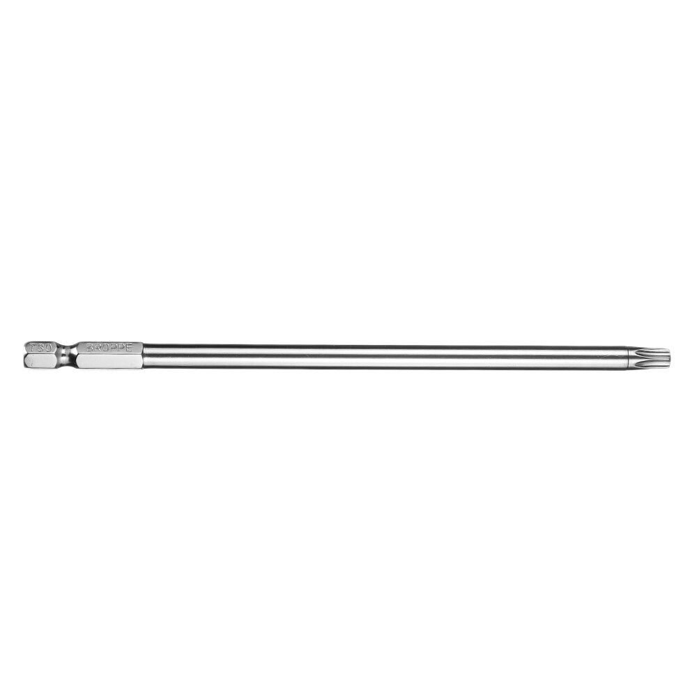 10Pcs S2 Alloy Steel T6-T40 150mm Magnetic Torx Screwdriver Bits 1/4 Inch Hex Shank