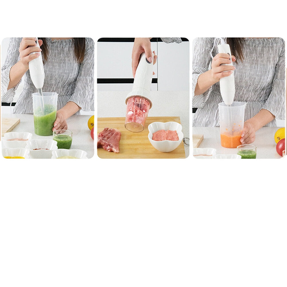 4 in 1 Electric Blender Fruit Mixer Stick Juice Food Processor Hand Eggs Whisk