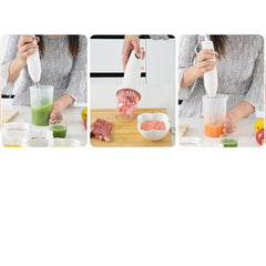 4 in 1 Electric Blender Fruit Mixer Stick Juice Food Processor Hand Eggs Whisk