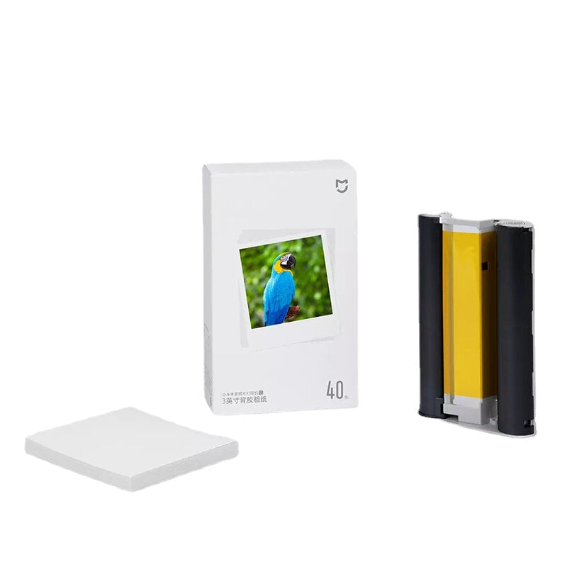 Adhesive Photo Paper Photo Printer 1S Automatic Laminating Portable Smart APP Remote Photo Paper 3-inch Adhesive Photo Paper